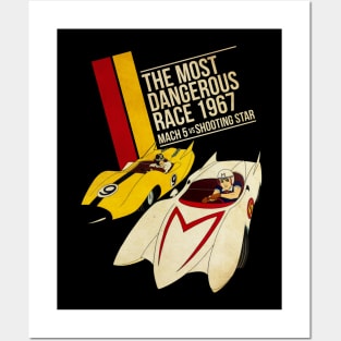 VINTAGE THE MOST DANGEROUS SPEED RACER Posters and Art